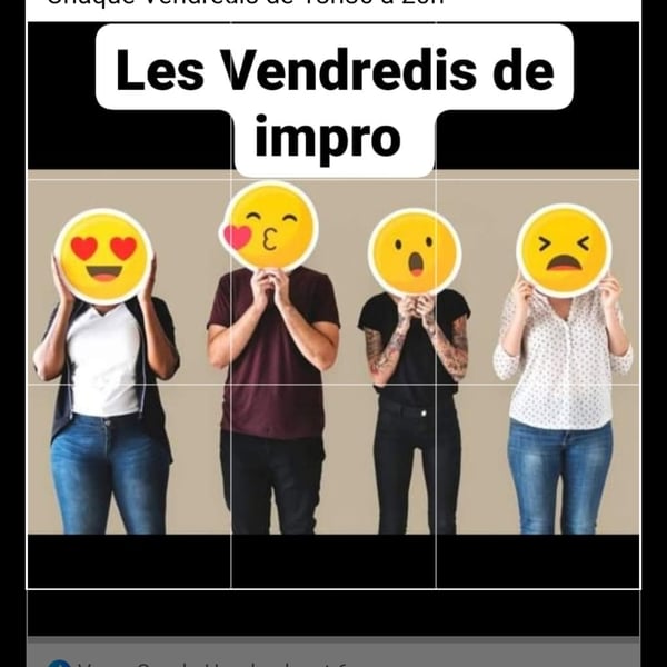 atelier théâtre d'improvisation 🥳