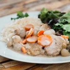 une blanquette qui fond dans la bouche et en bonne compagnie