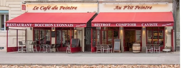 Déjeuner au café du peintre