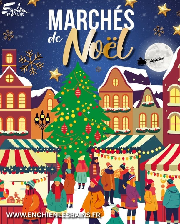 Marché de Noël SOLIDAIRE à Enghien-Les-Bains (95)