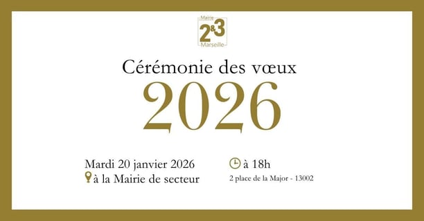 Vœux 2026 - Mairie des 2-3