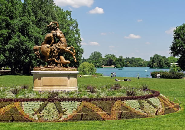 marche d'un pas soutenu au parc tête d'or