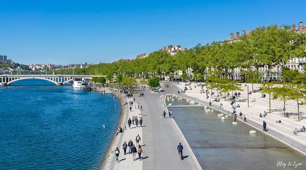 Balade sur les berges du rhône