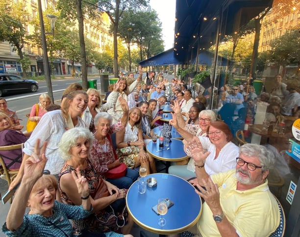 Apéro des voisins à Versailles 