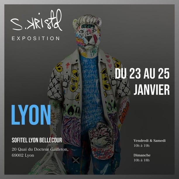 exposition de l artiste contemporainS.KRISTOL