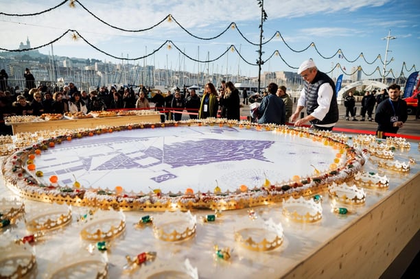 Gâteau des Rois de la Mairie