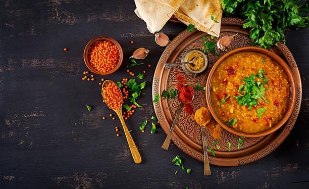 Repas indien "LE SABRAJ" (Luxembourg)