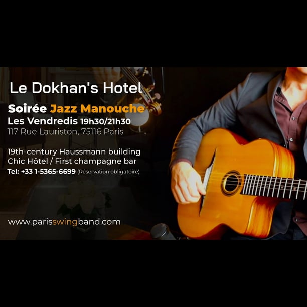 Soirée Jazz 🎷🪕🎺 Manouche