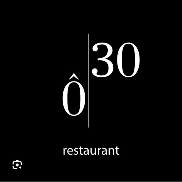 Déjeuner au Restaurant O'30