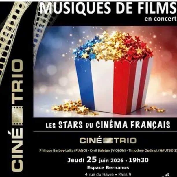 Ciné Trio "Les Stars du Cinéma Français "