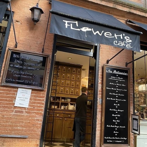 goûter au Flower's café Salengro