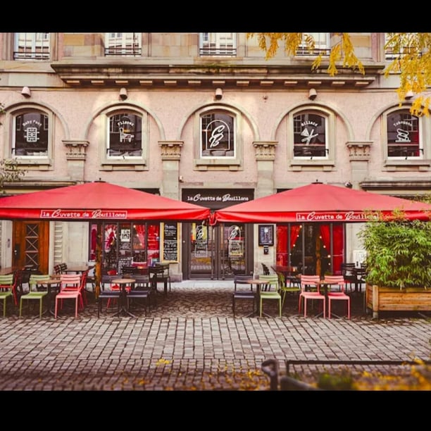 Café à la Cuvette de bouillons