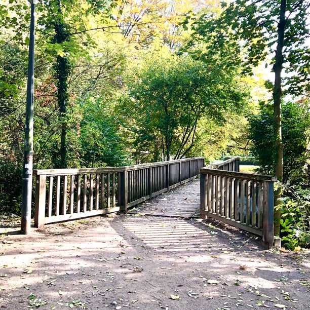 Promenade dans le parc Kurgarten