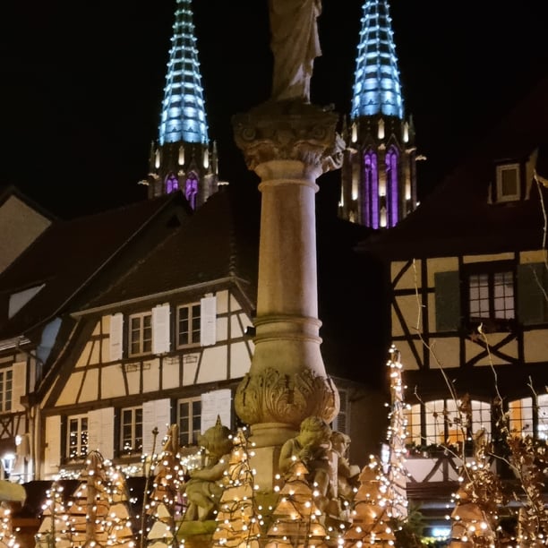 Balade au marché de Noël d'Obernai