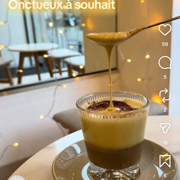 Café vietnamien au Cà Phê Dièm 