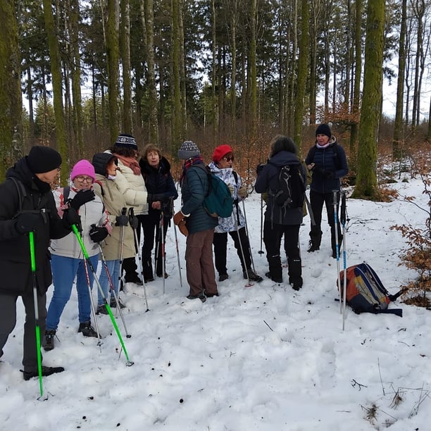 Randonnée raquette au Champ du feu