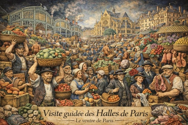 Visite guidée du quartier des Halles