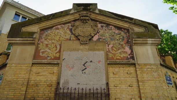"Templiers" - Des Archives au Square du Temple