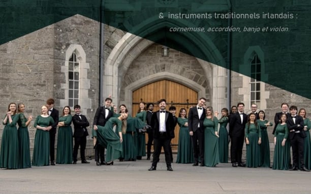 🟩 Concert Chœur de Chambre Venu d’Irlande 🎶 🪕