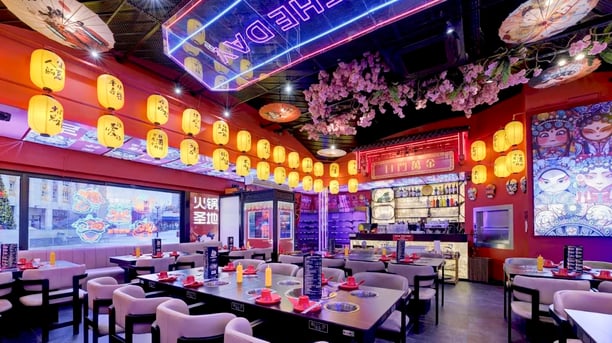 Diner dans un restaurant chinois spécialisé des barbecues et fondues chinoises 75013