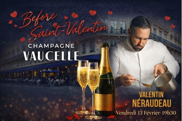 Before Saint-Valentin chic  – Vendredi 13 février 19 heures 30- 75001 Paris