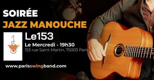 Gypsy Jazz 🎻 Night 🎶 au Bar @153 🍸 🍹