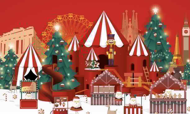 Marché de Noël solidaire à Enghien-Les-Bains (95)