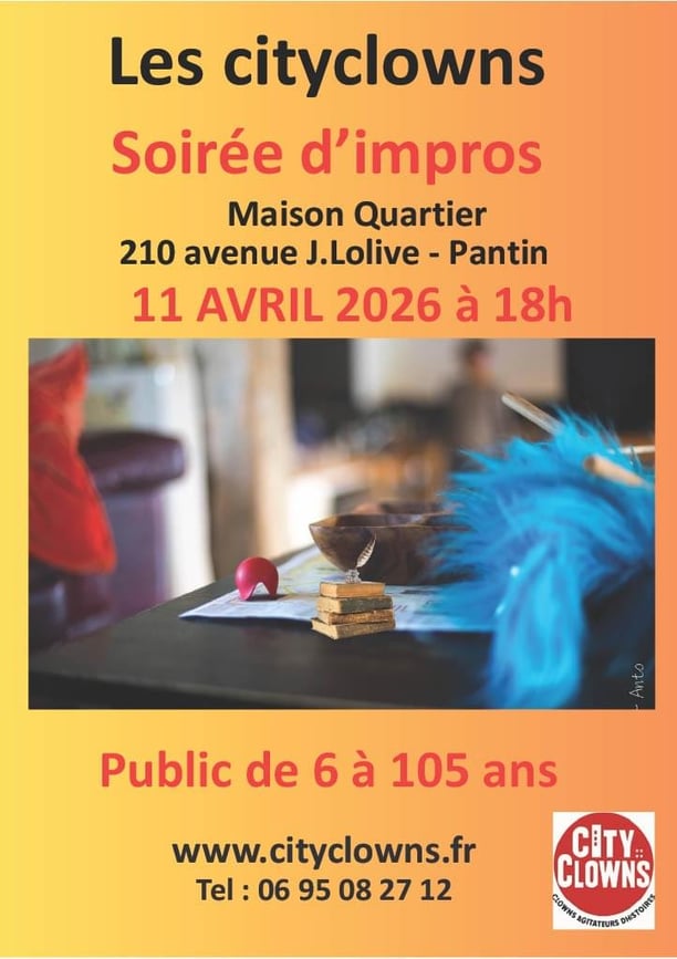 Spectacle d'improvisations Clowns