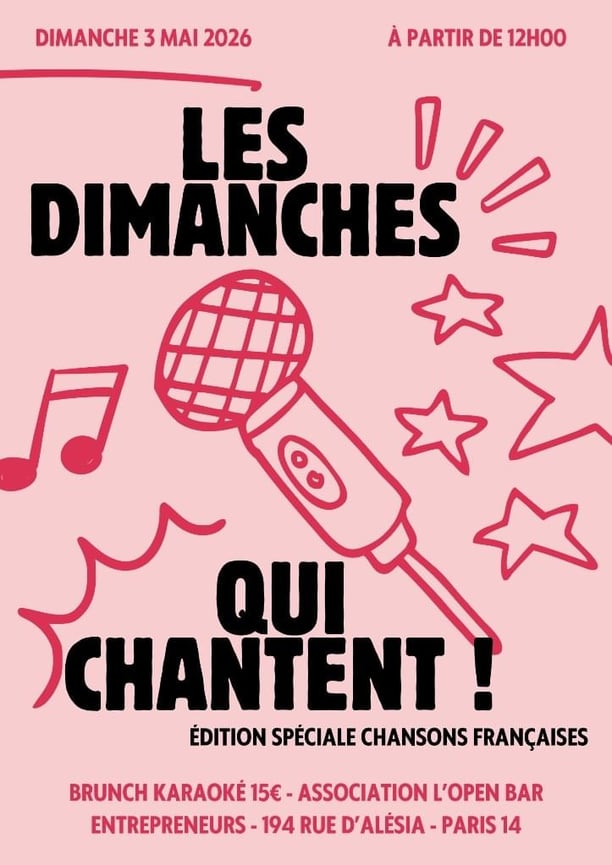 BRUNCH KARAOKE Chanson Française