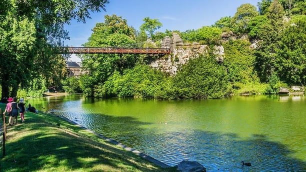 Balade au parc des buttes-chaumont