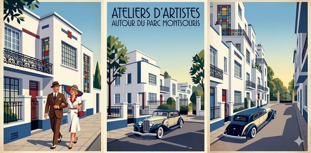 Visite guidée : Ateliers d'artistes autour de Montsouris