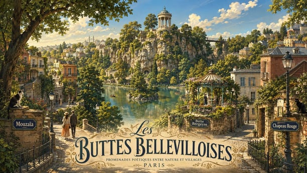 Visite guidée : 4 Buttes Bellevilloises