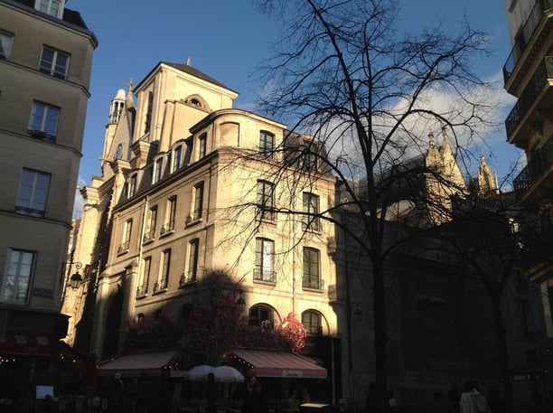 La rue Saint-Martin et la rue Quincampoix