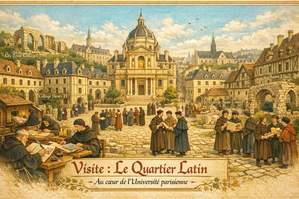 Visite  guidée : "Le Quartier Latin"