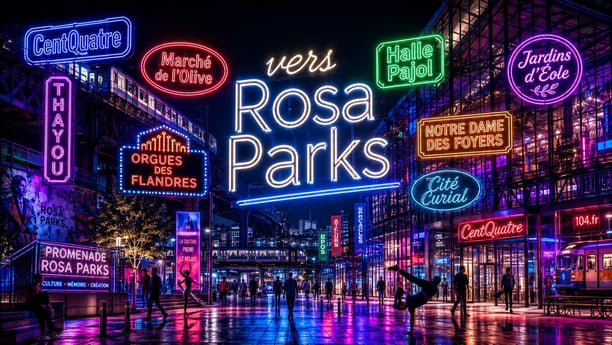 Visite guidée : vers Rosa Parks