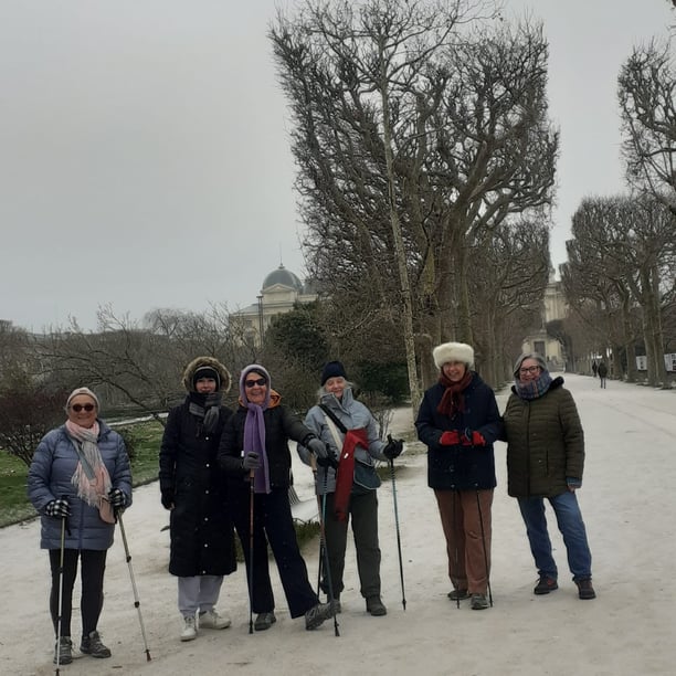 Marche nordique Jardin des plantes