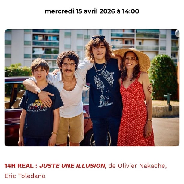 Sortie du 🎥 :Juste une illusion avec l’équipe du 🎦 !