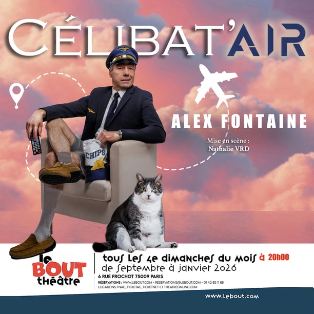 Sortie au Théâtre : CÉLIBAT’AIR ✈️