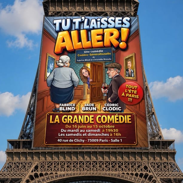 « Tu t’laisses aller » comédie