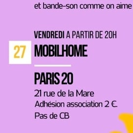 Concert Steve Tallis au café associatif le Mobilhome