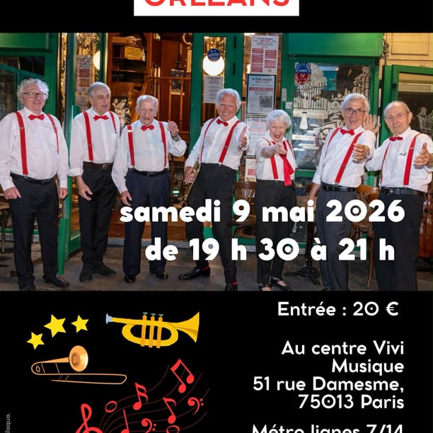 Dixieland Seniors. Jazz New Orleans