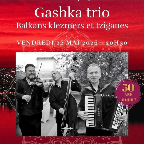 Concert Tzigane et Balkan avec le trio Gashka !
