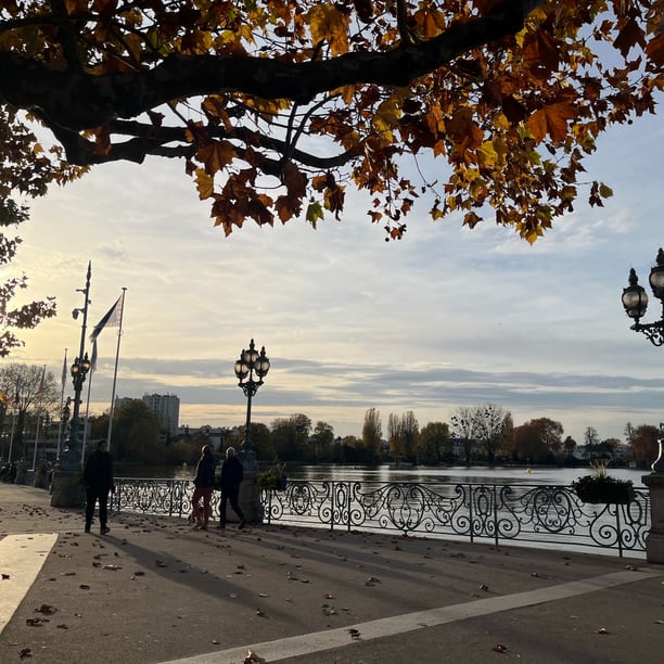 Promenade autour du lac d'Enghien-Les-Bains (95)
