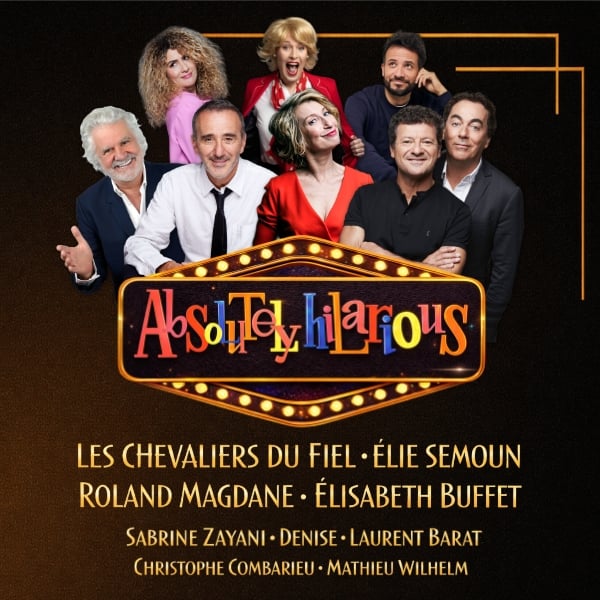 Les Folies Bergère avec Les Chevaliers du Fiel, R. Magdane, E. Semoun...