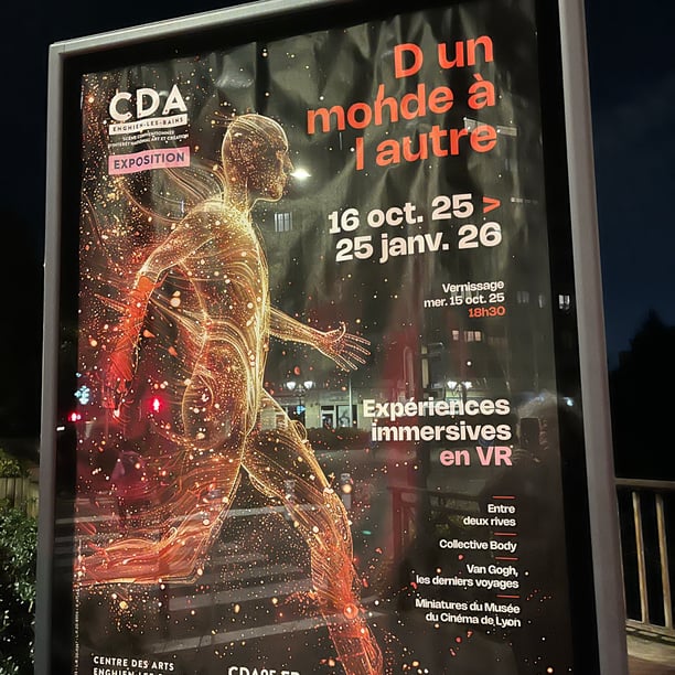 Expo gratuite « D’un monde à l’autre » au CDA d’Enghien-Les-Bains (95)