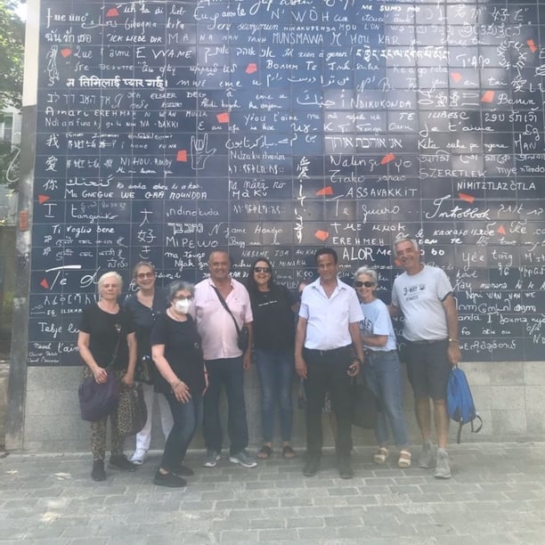 Escale de Notre Dame - bon Repas et belles visites