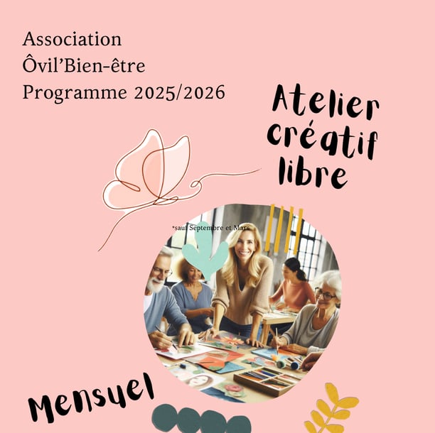 atelier créatif libre