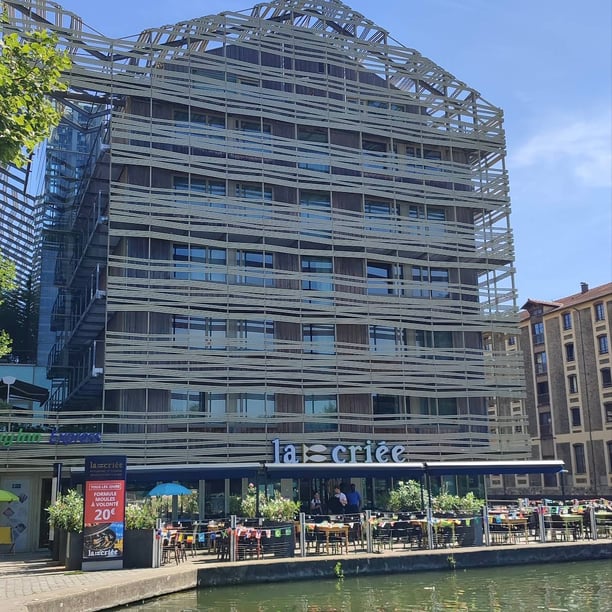 Footing au bassin de la villette