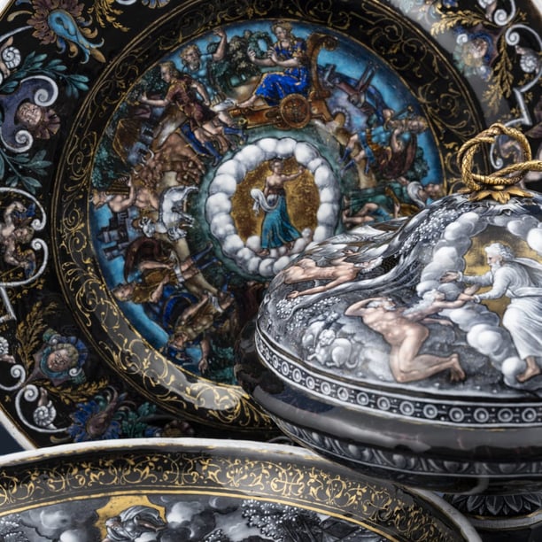 exposition éblouissante et gratuite - Les émaux de Limoges la Renaissance