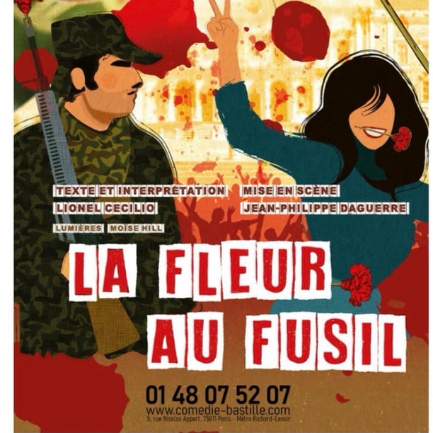 Histoire : La fleur 🌹 au fusil à la Comédie Bastille🎭